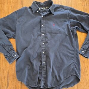 Men's Navy Blue Polo by Ralph Lauren Shirt